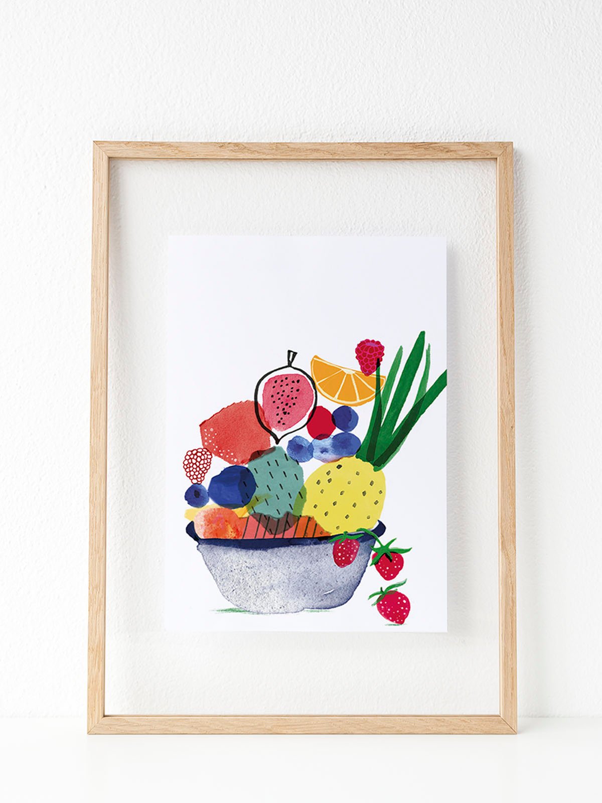 art print fruit