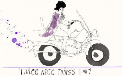 Three Nice Things • no 1