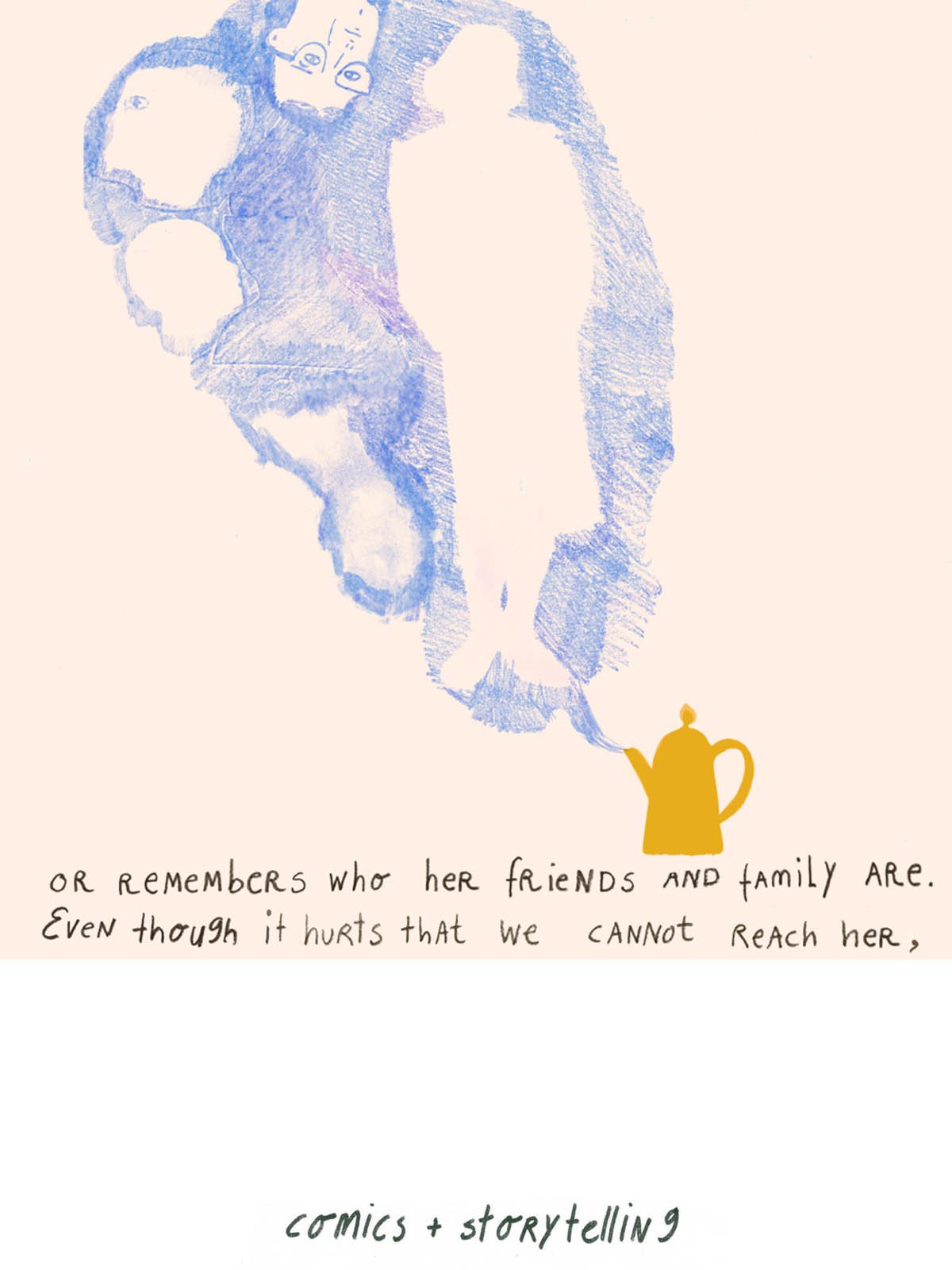 a personal story about people living with dementia and those around them 