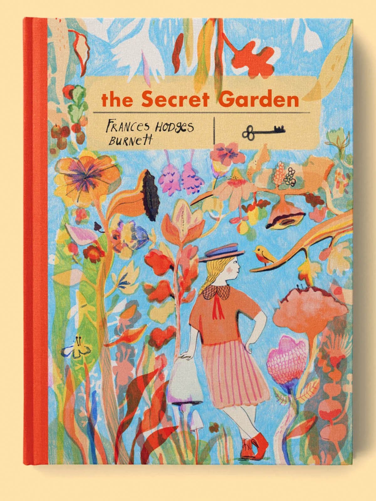 person flying a large butterfly like a kite